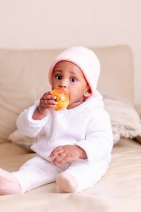 bébé, pomme