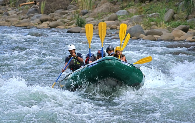 bateaux de rafting