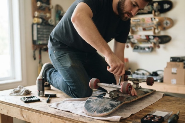 entretien skateboard